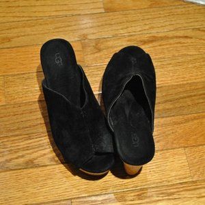 Uggs Suede Wedges, euc, size 5.5